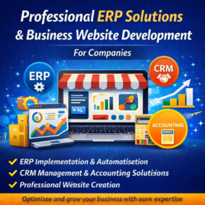 Solutions ERP Développement de Sites Web Professionnels pour Entreprises
