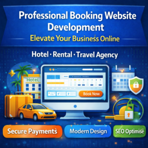 Professional Booking Website Development – Elevate Your Business Online