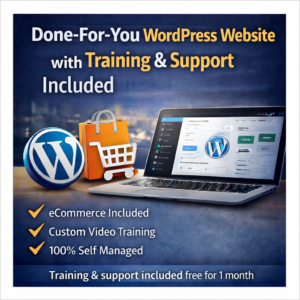 Professional WordPress Website with Training & Support