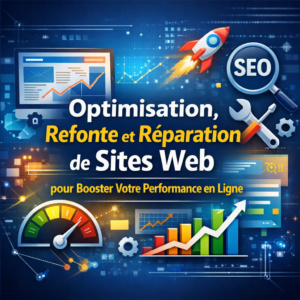 Refonte et Réparation de Sites Web pour Booster Votre Performance en Ligne