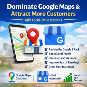 Dominate Google Maps & Attract More Customers with Local GMB Citations