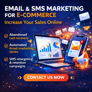 Email & SMS Marketing for E-commerce to Increase Your Sales