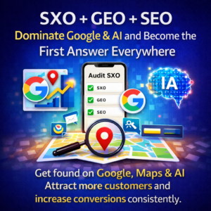SXO, GEO ; SEO Service: Boost Visibility, Traffic & Conversions