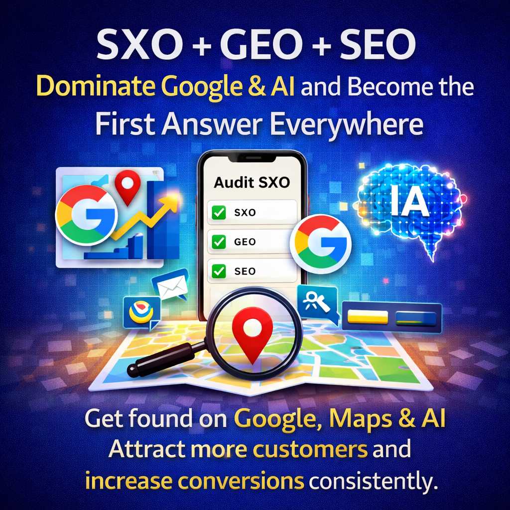 SXO, GEO ; SEO Service: Boost Visibility, Traffic & Conversions