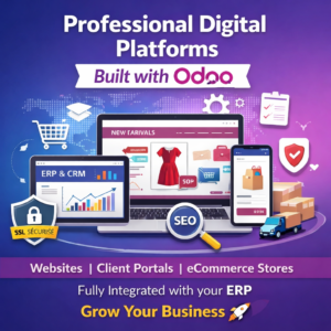 Professional Digital Platforms Built with Odoo