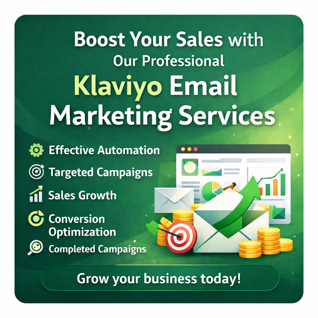 Boost Your Sales with Professional Klaviyo Email Marketing Services