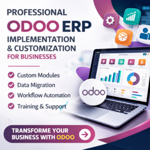 Professional Odoo ERP Implementation & Customization for Businesses
