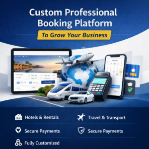 Custom Professional Booking Platform to Grow Your Business