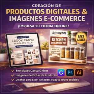 Diseño Premium de Productos Digitales e Imágenes de Listado para Impulsar tu Tienda Etsy