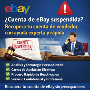 Recuperación de Cuenta eBay Suspendida