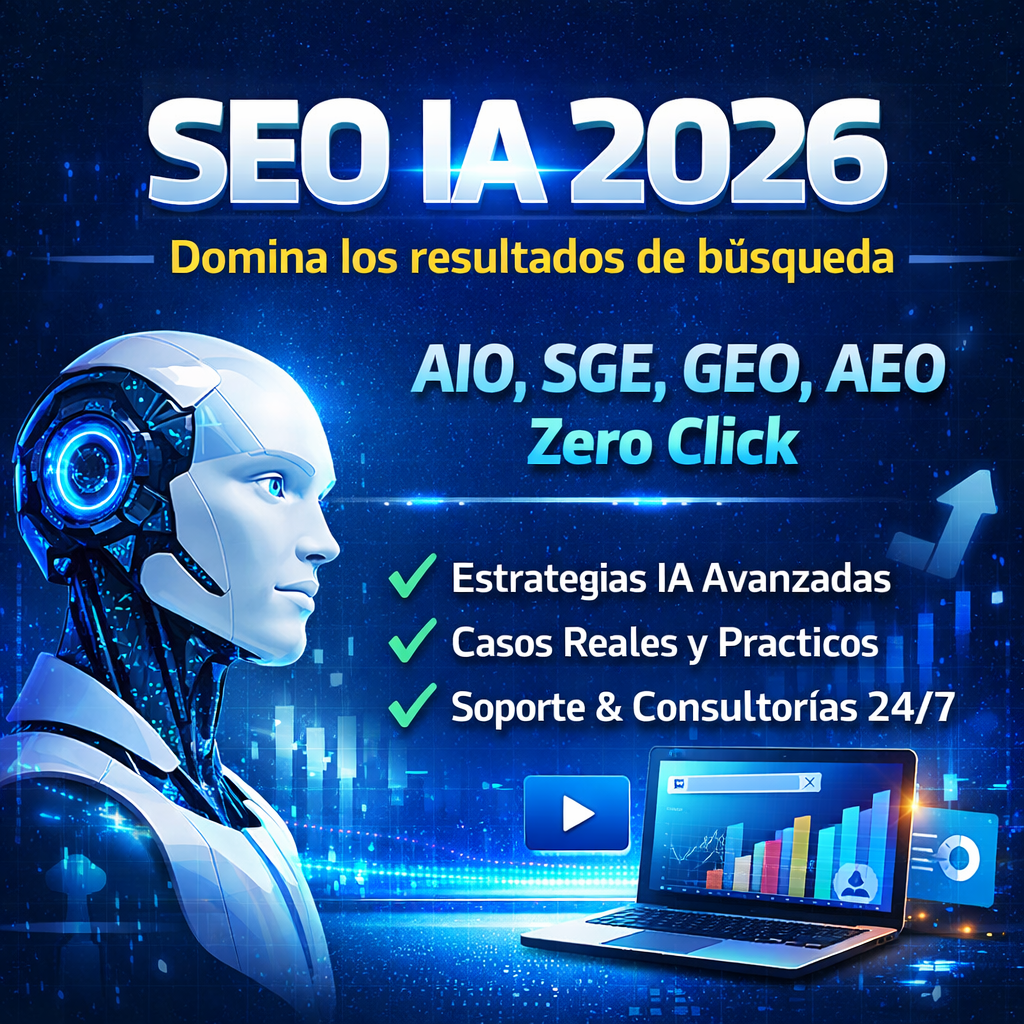SEO con 2026: Conviértete en experto y domina los resultados de búsqueda