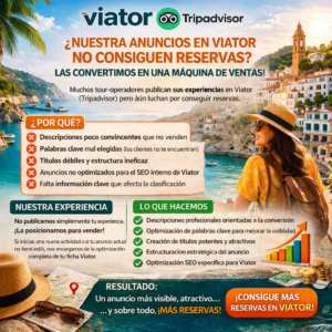 Convierte tu anuncio de Viator en una máquina de reservas