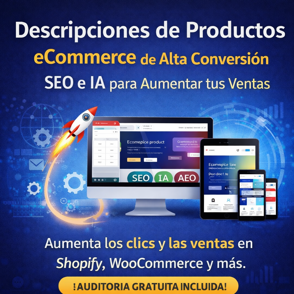 Descripciones de Productos eCommerce de Alta Conversión