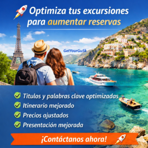 Aumenta tus reservas de excursiones con anuncios optimizados