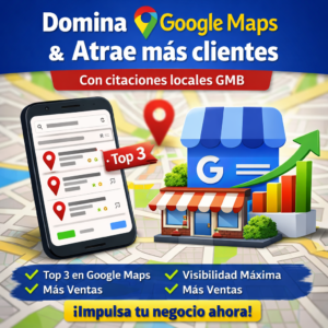 Domina Google Maps y atrae más clientes con citaciones locales GMB