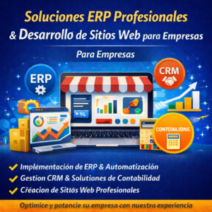 Soluciones ERP Profesionales y Desarrollo de Sitios Web para Empresas