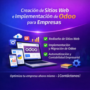 Diseño y Rediseño de Sitios Web Profesionales e Implementación de Odoo para Empresas