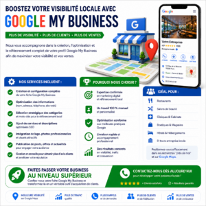 Boostez votre visibilité locale avec un profil Google My Business optimisé