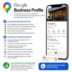 Impulsa tu visibilidad local con una ficha de Google My Business totalmente optimizada