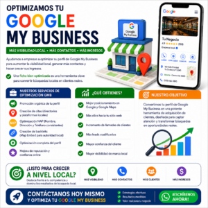 Impulsa tu visibilidad local con Google My Business y consigue más clientes