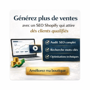 Générez plus de ventes avec un SEO Shopify qui attire des clients qualifiés