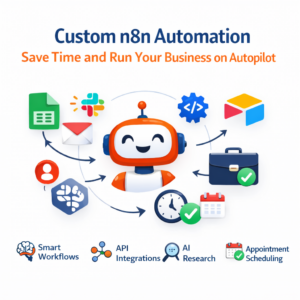 Custom n8n Automation: Save Time and Run Your Business on Autopilot