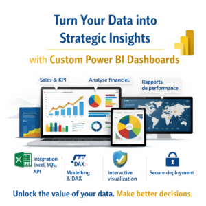 Turn Your Data into Strategic Insights with Custom Power BI Dashboards