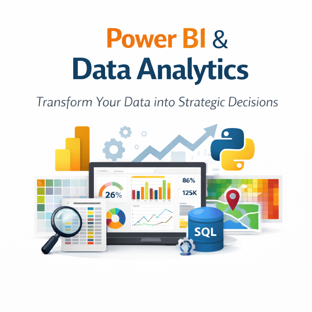 Power BI & Data Analytics Solutions to Turn Your Data into Strategic Decisions