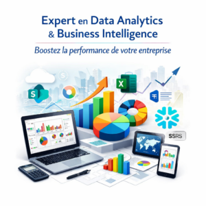 Expert en Data Analytics & Business Intelligence pour booster la performance de votre entreprise