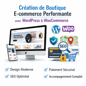 Création de Boutique E-commerce Performante avec WooCommerce
