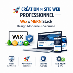 Création de Site Web Professionnel | Design Moderne & Sécurisé