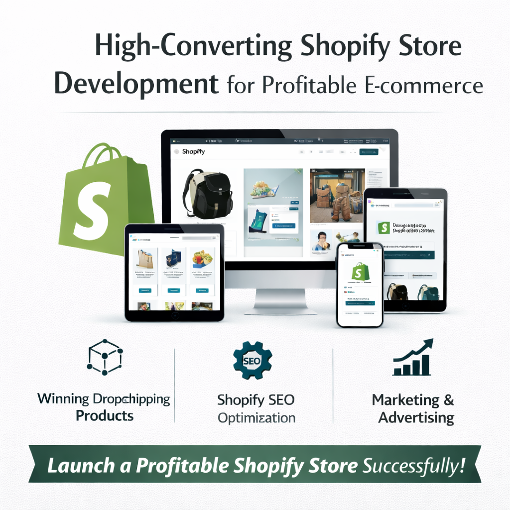 Création de Boutiques Shopify Performantes et Rentables