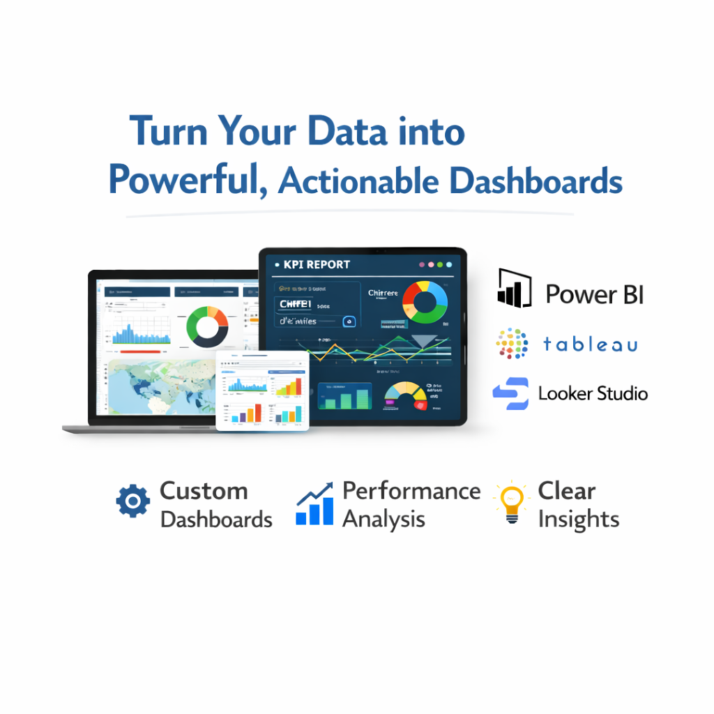 Turn Your Data into Powerful, Actionable Dashboards