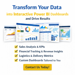 Transform Your Data into Powerful Interactive Power BI Dashboards