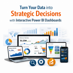 Turn Your Data into Strategic Decisions with Interactive Power BI Dashboards