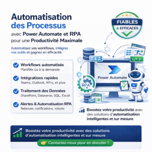 Automatisation des Processus avec Power Automate et RPA pour une Productivité Maximale