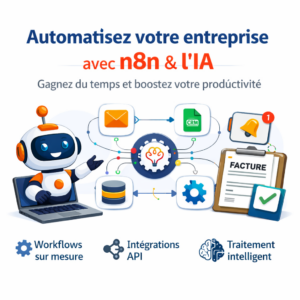 Automatisez votre entreprise avec n8n et l’IA – Gagnez du temps et boostez votre productivité