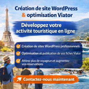 Création de site WordPress & optimisation Viator