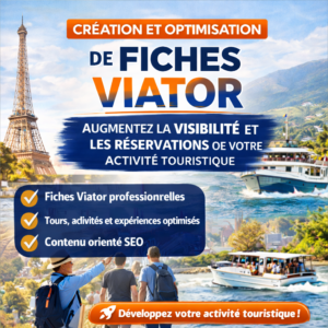 Augmentez la visibilité et les réservations de votre activité touristique