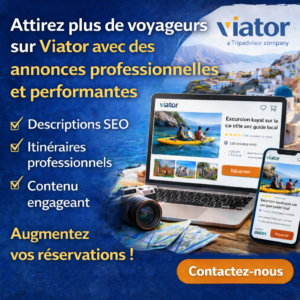 Attirez plus de voyageurs sur Viator avec des annonces professionnelles et performantes