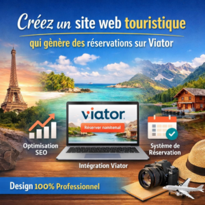 Créez un site web touristique qui génère des réservations sur Viator