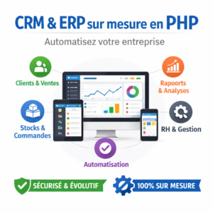 Custom PHP CRM ; ERP Development | All-in-One Business Automation Solution
