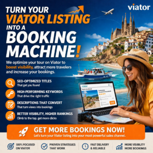 Turn Your Viator Listing into a Booking Machine
