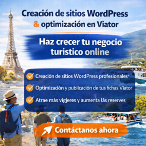 Creación de sitios WordPress y optimización en Viator