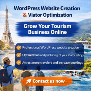 WordPress Website Creation &; Viator Optimization