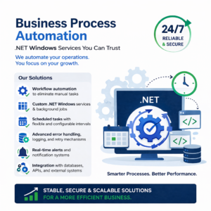 Business Process Automation with Reliable .NET Windows Services