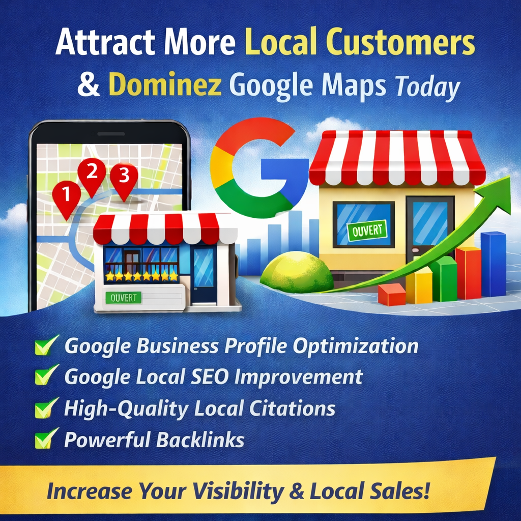 Attract More Local Customers & Dominate Google Maps Today