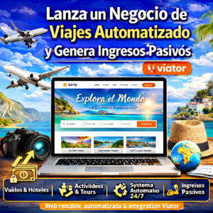 Lanza un Negocio de Viajes Automatizado y Genera Ingresos Pasivos