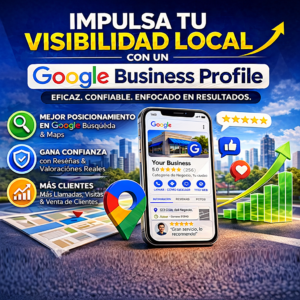 Impulsa tu visibilidad local con un Google Business Profile potente y confiable