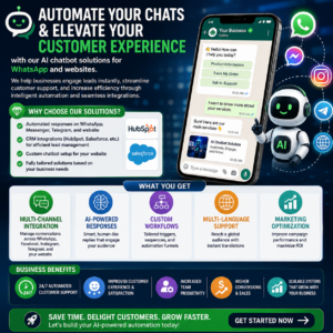 Automate Your Conversations with AI Chatbots for WhatsApp & Websites